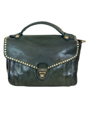 Campomaggi Handbag with Cross-Body Strap in Bottiglia